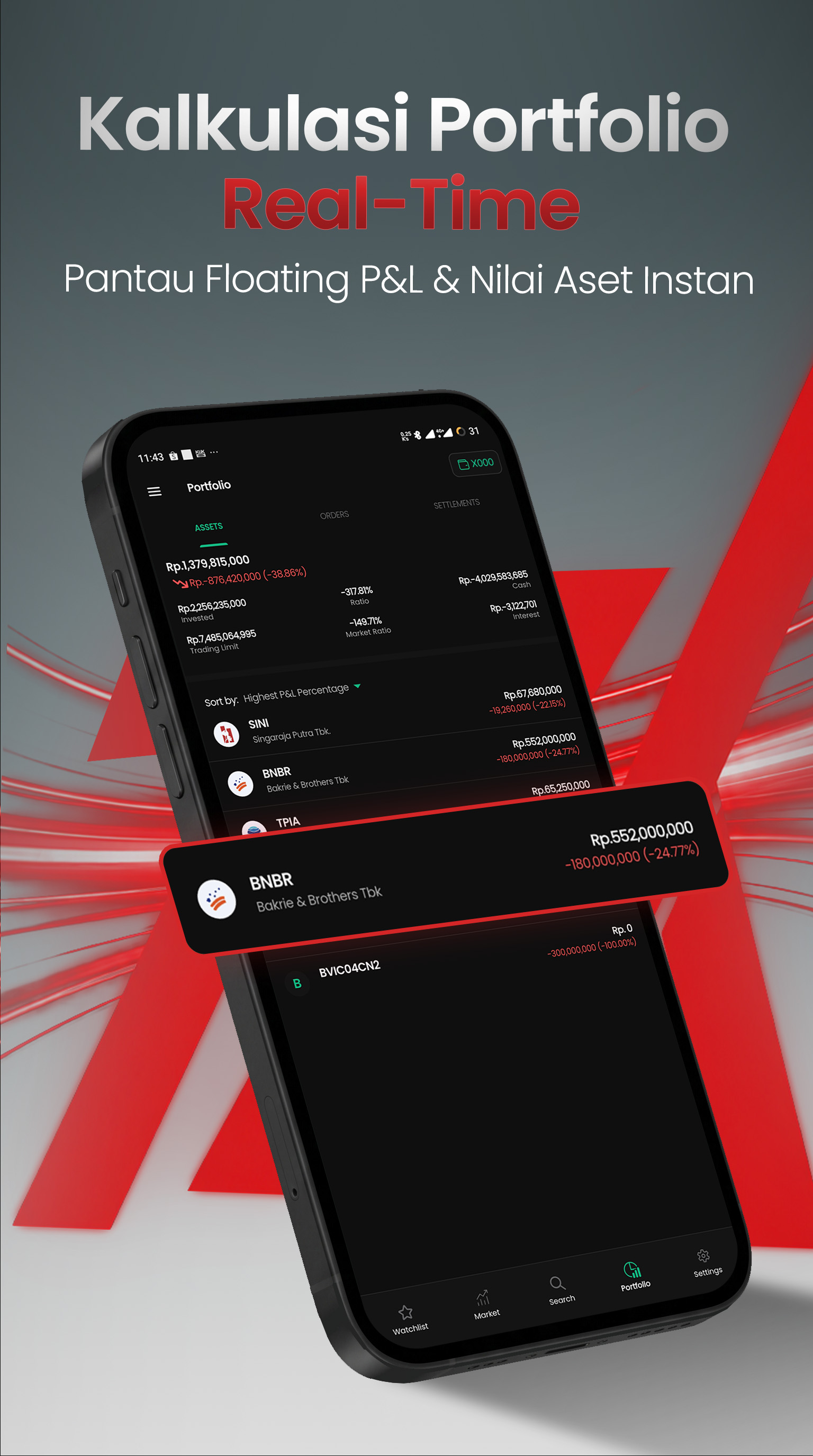 Portfolio Real-Time